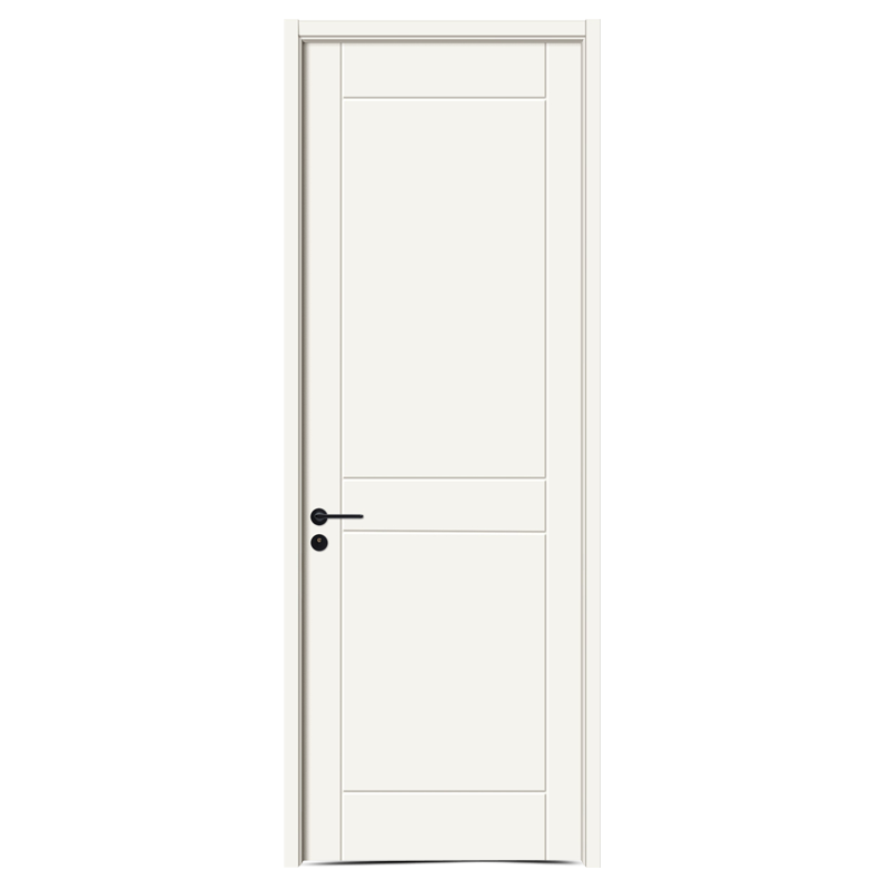 GW-123 Pure white PVC MDF interior room door