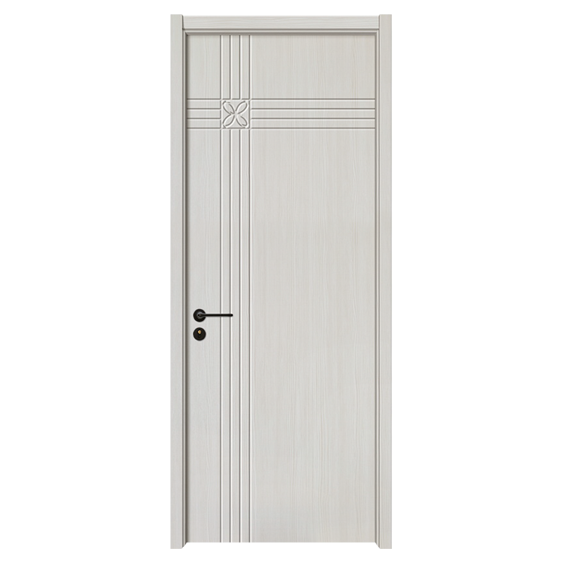 GA20-38 Classic design white manchurian ash PVC room door 