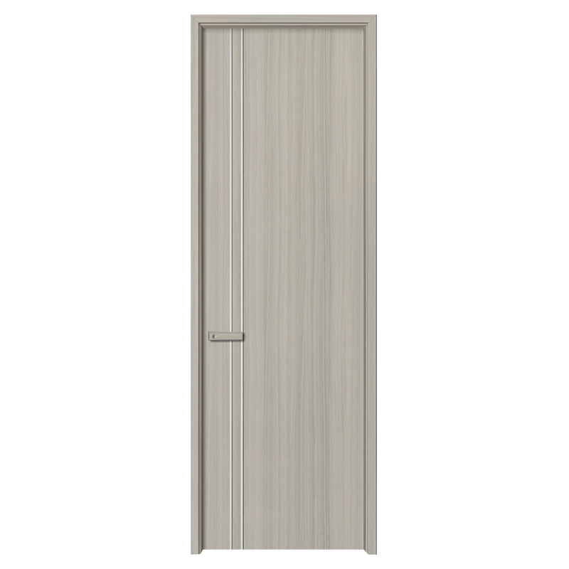GA20-5 Simple decorated grey PVC wooden door 