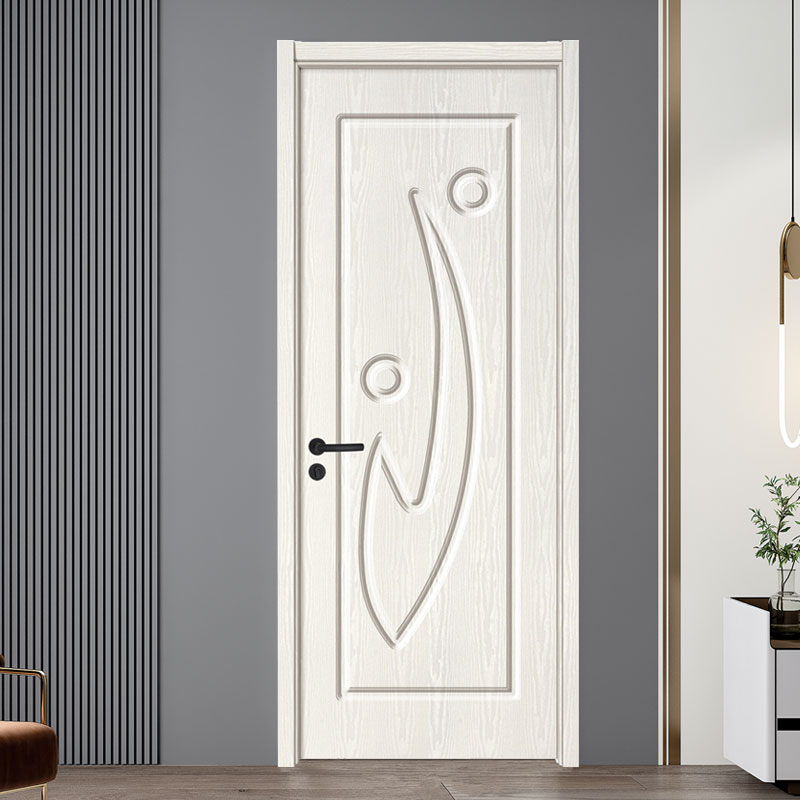 GA20-101 White finished pvc mdf wood door