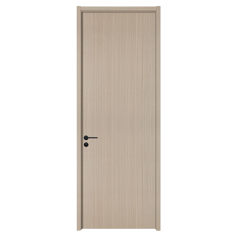 GW-100 Silver pear color PVC MDF flush interior door