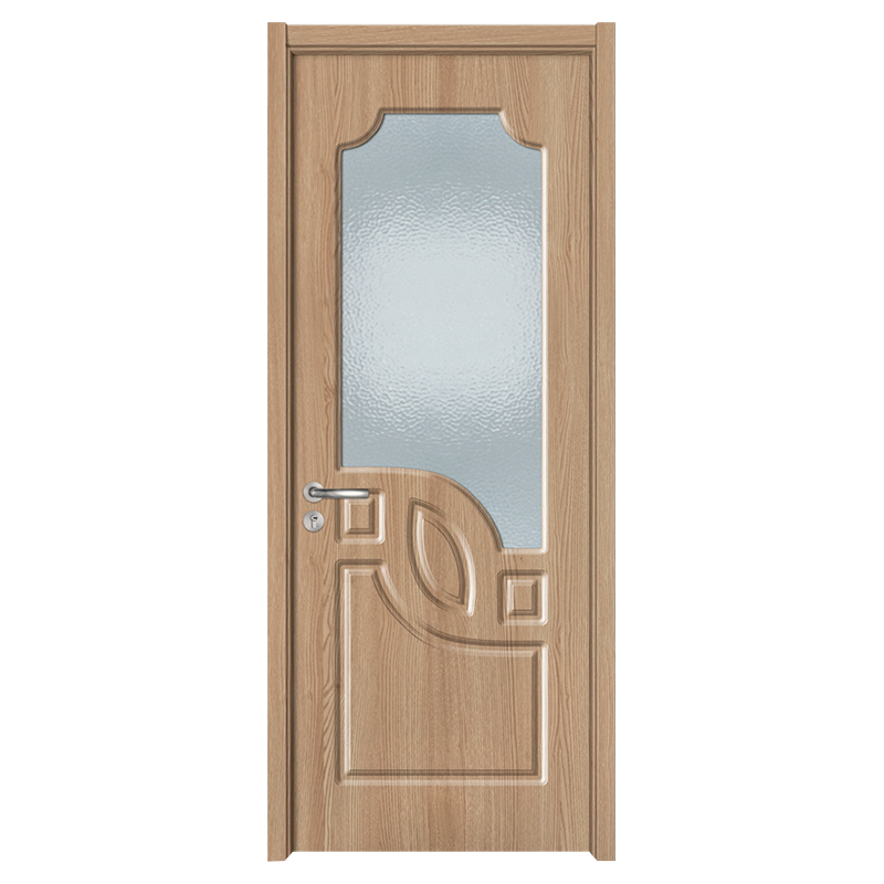 GA20-110B Light oak carved waterproof kitchen door bathroom door 