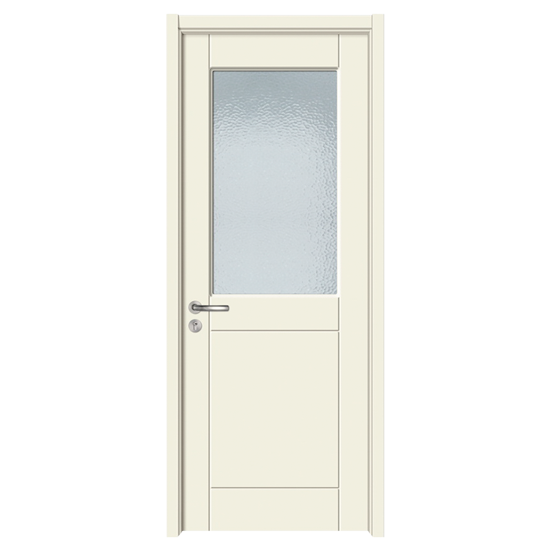 GA20-59B Light half glass frosted office interior wooden door